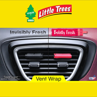 LITTLE TREES-Vent Wrap-New Car Scent- 4 pcs in 1 pack